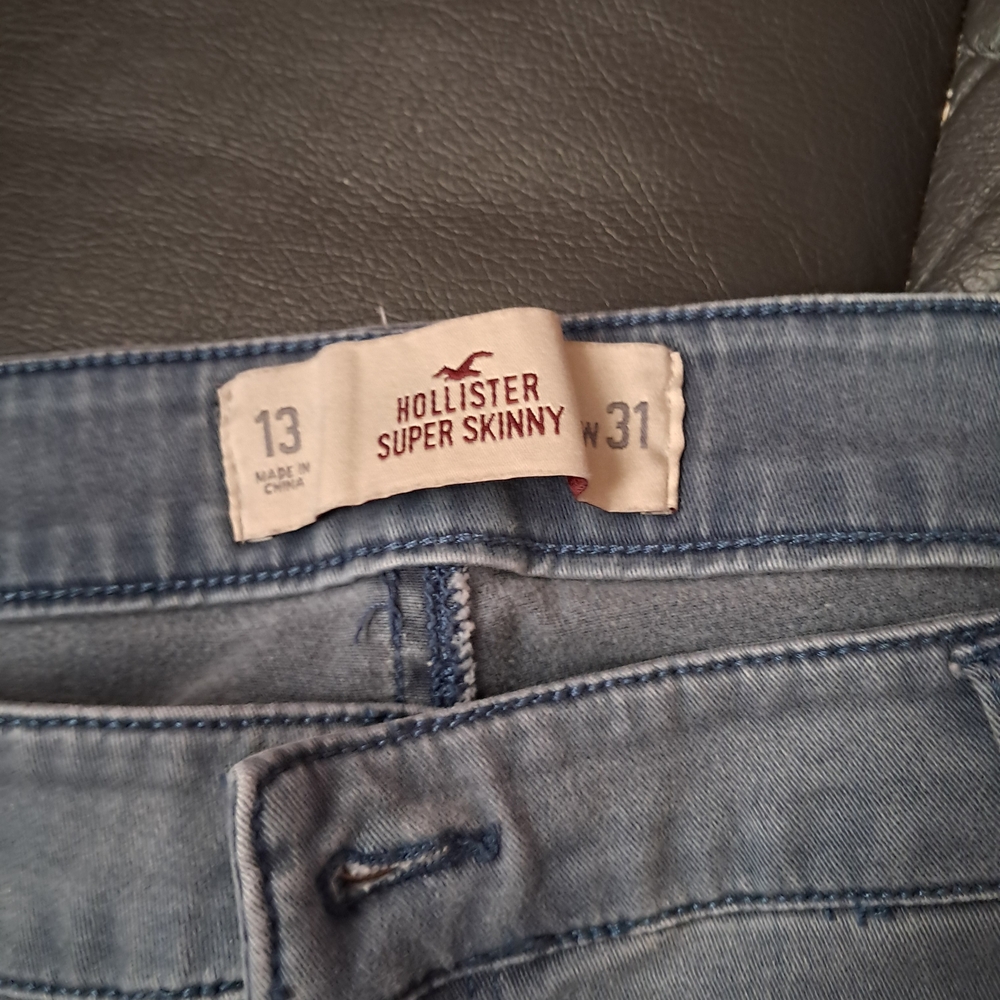 Hollister Light Blue Super Skinny Jeans